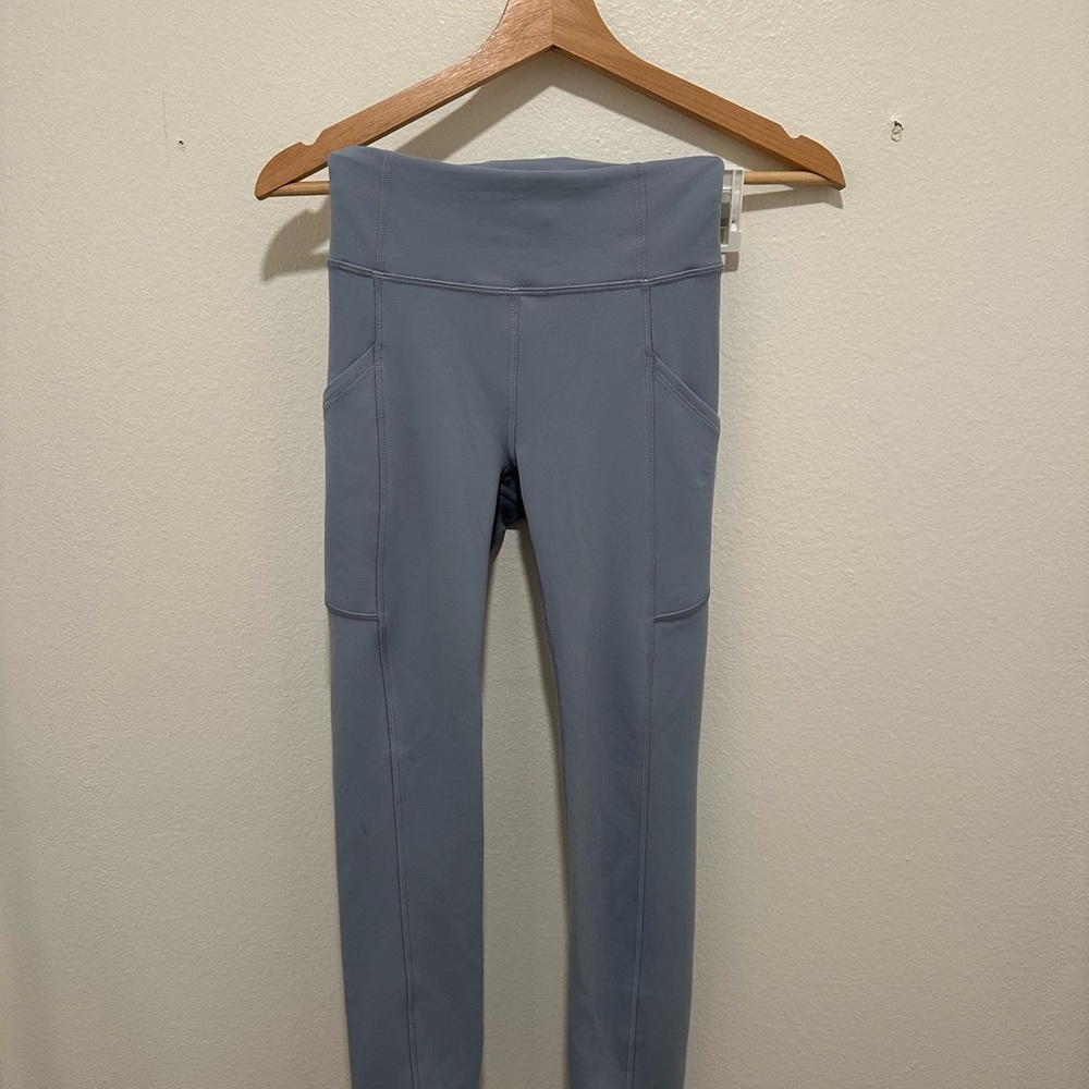 Lululemon Invigorate High-Rise Tight 25″ – Light Blue | Size 2 | Everlux™ Fabric